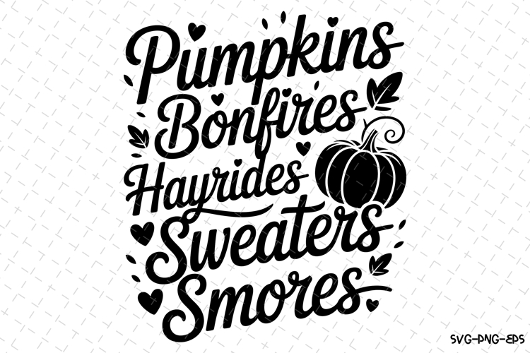 Pumpkin Bonfires Svg | Halloween Svg | Svg Cut Files