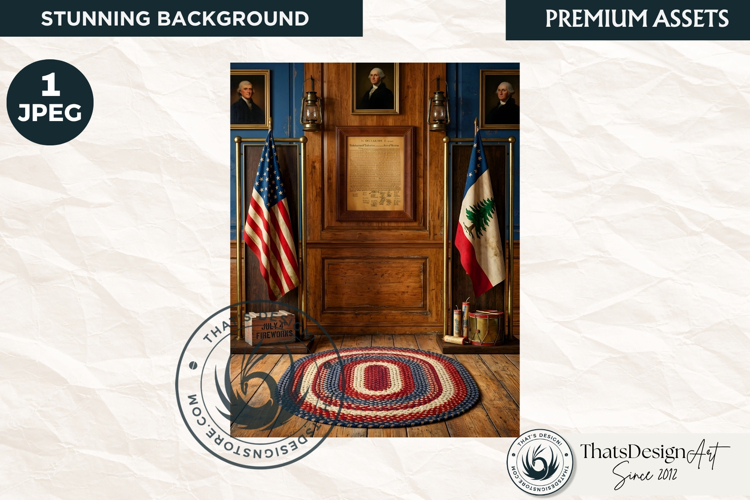 Patriotic Americana Backdrops - 4th of july backgrounds