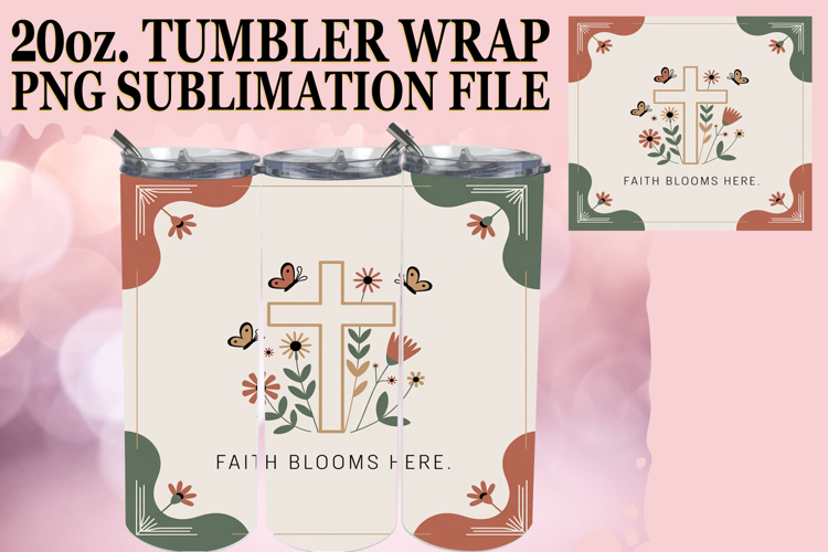 JOYFUL ESCAPE 20oz TUMBLER WRAP, Religious