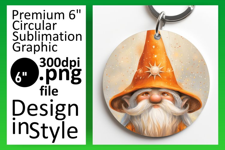 Cute Gnome Clipart Image 4