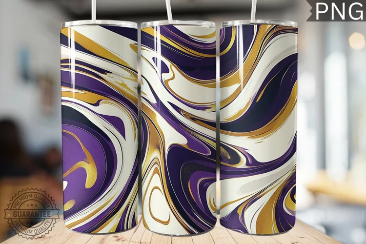 Abstract Pattern Tumbler Warp - High Quality 300 Dpi