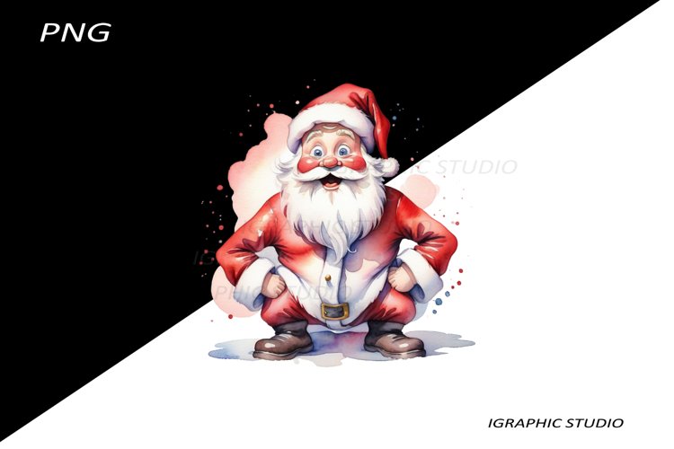 Santa Clause Clipart Image 16