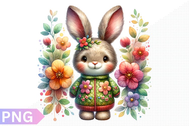 Bunny Clipart Image 12