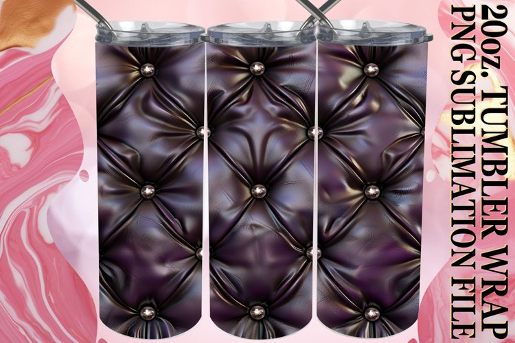 Puff 3D Quilt Tumbler Wrap