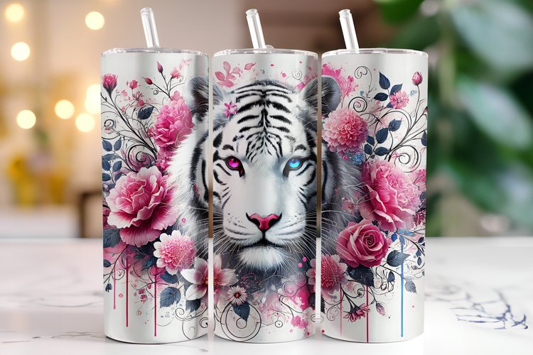 Tiger Tumbler Wrap | Sublimation | Tumblers