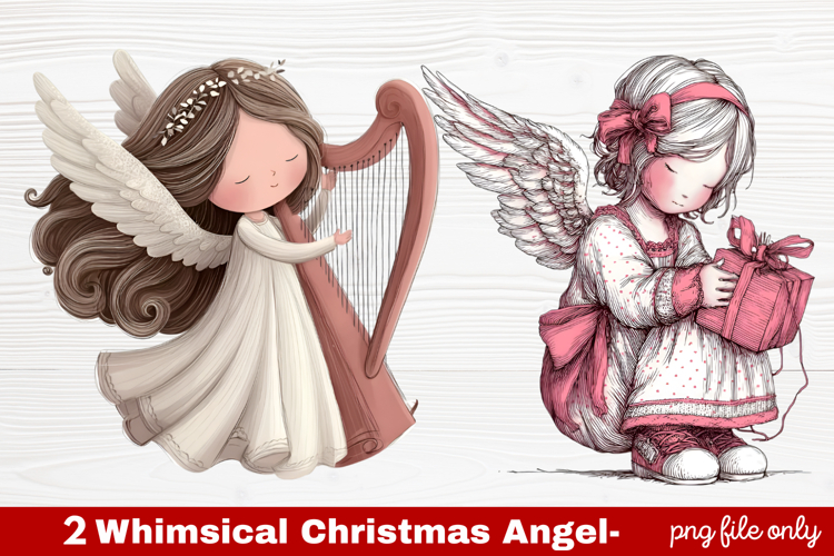 Christmas Angel Clipart Image 8