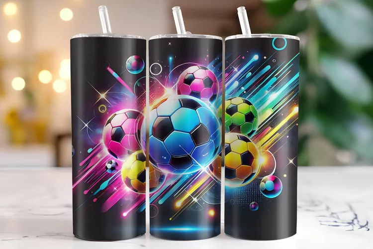 Football Tumbler Wrap | Sublimation | Tumblers