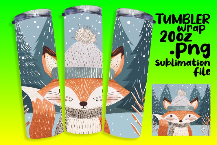 Christmas Tumbler Wrap Image 9