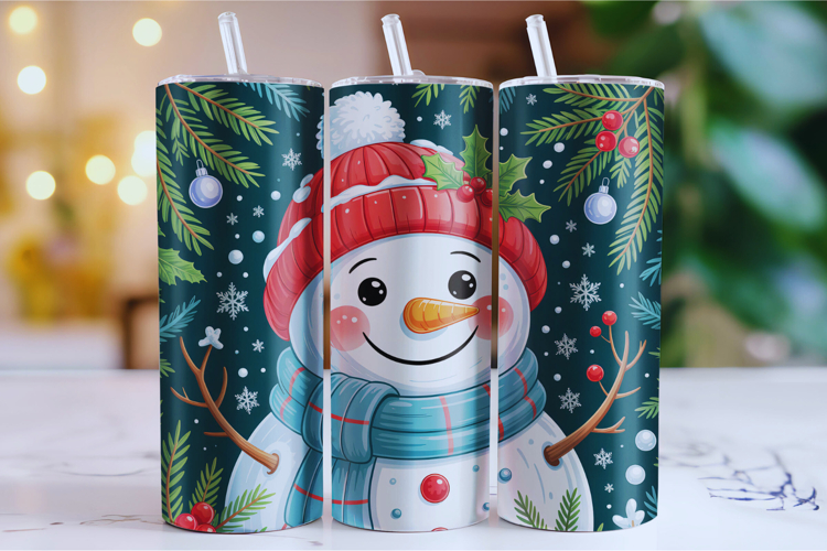 Christmas Tumbler Wrap Image 11