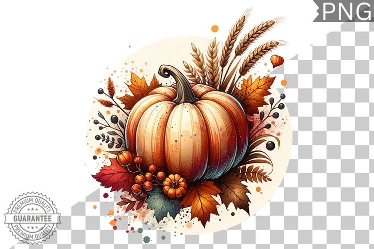Pumpkin Clipart Image 16