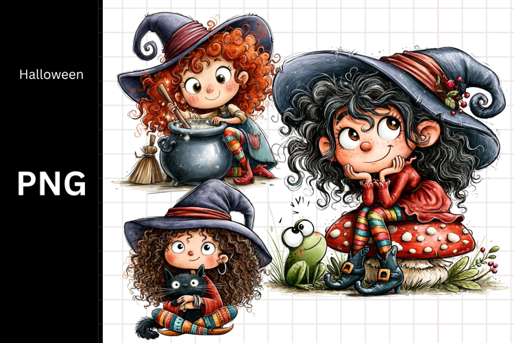 Halloween PNG, Witch PNG, Fall PNG