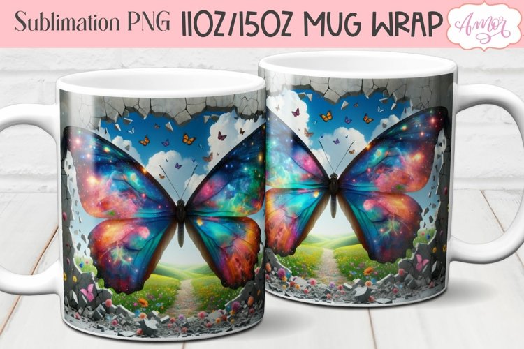 Butterfly Sublimation Designs Image 2