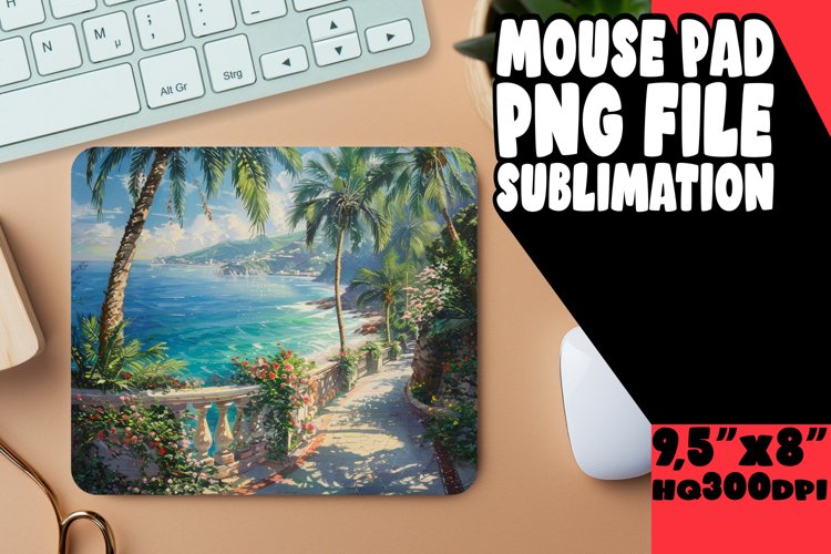 Stunning Landscape Mouse Pad Design