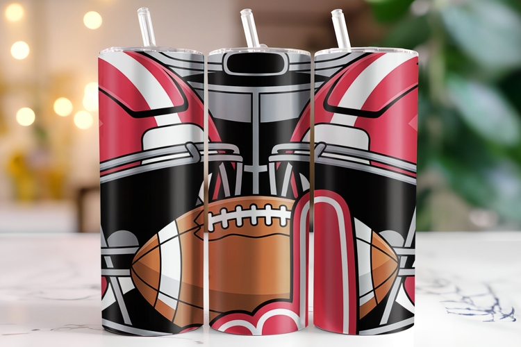 Soccer Tumbler Wrap | Sublimation | Tumblers