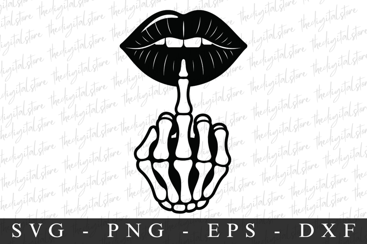 Middle Finger Svg Image 9
