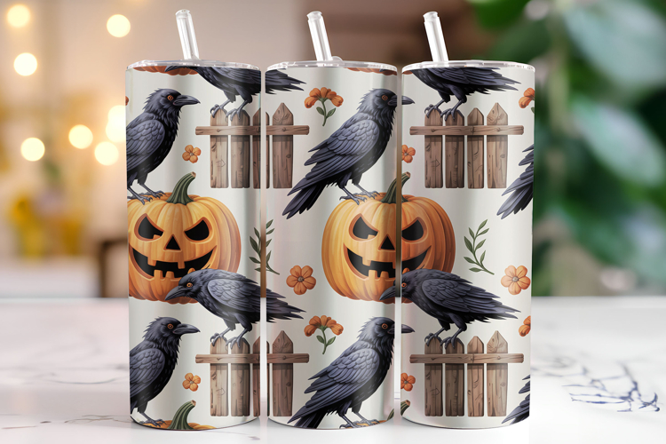 Halloween Tumbler Wrap Image 22