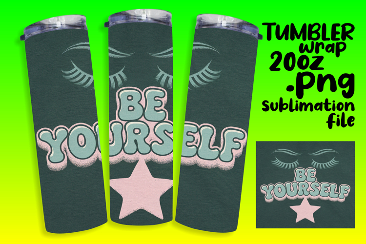 20oz Tumbler Template for All Occasions , Woman Eyes