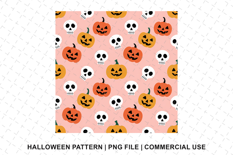 Halloween Seamless Pattern Image 22