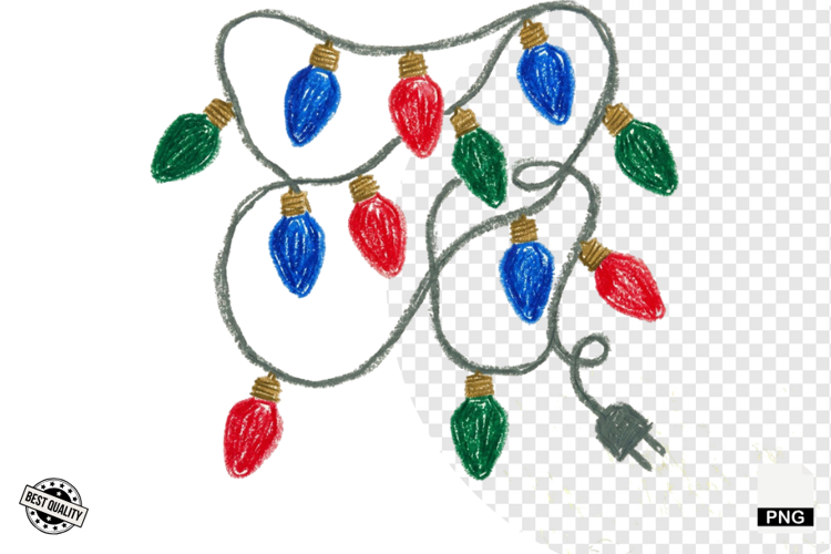 Holiday Lights Clipart Image 10