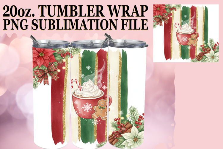 Christmas Tumbler Wrap Image 10
