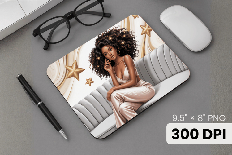 Black Girl Afro Png Image 4