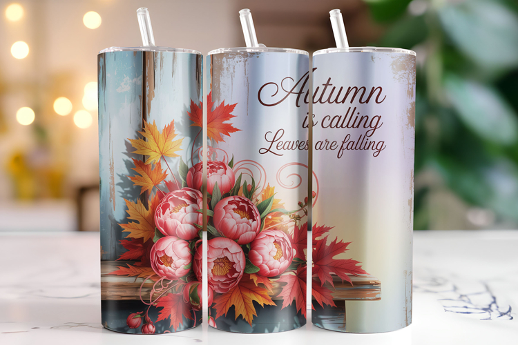 Fall Tumbler Wrap Image 14