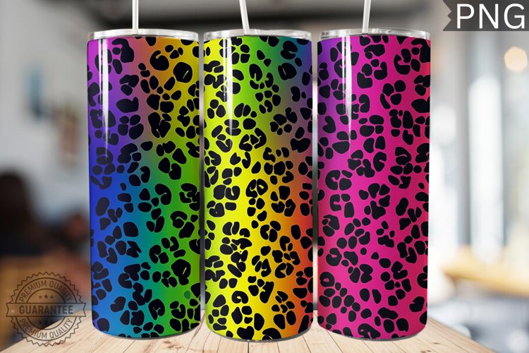 Rainbow Tumbler Wrap Image 9
