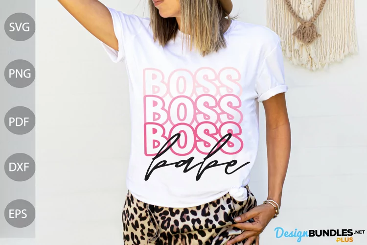 Boss Babe Retro SVG | Small Business SVG