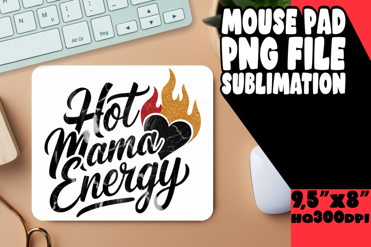 Whimsical Desk Pad Sublimation Ideas, Mother's Day
