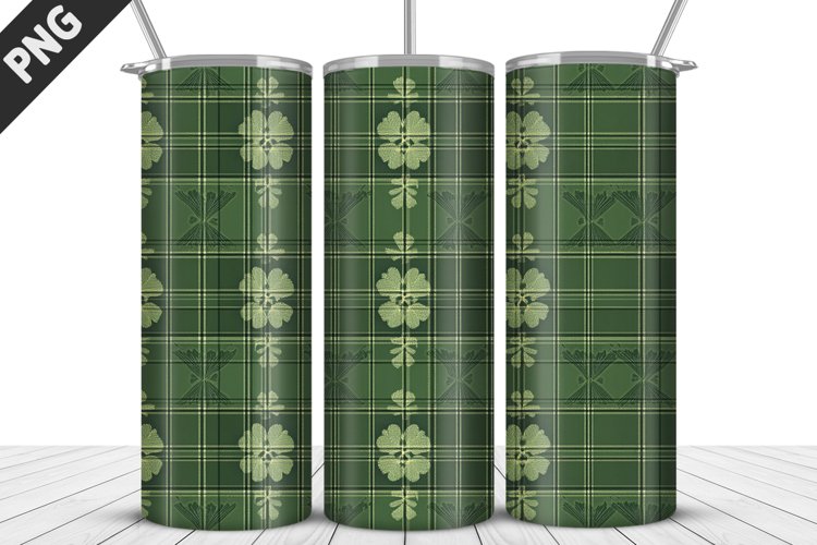 St Patricks Day Pattern Tumbler Wrap| Sublimation Design
