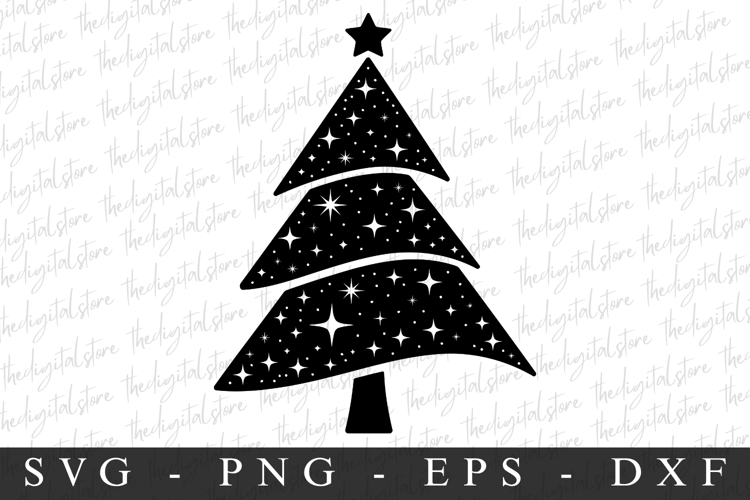 Merry Christmas Tree Svg Image 24