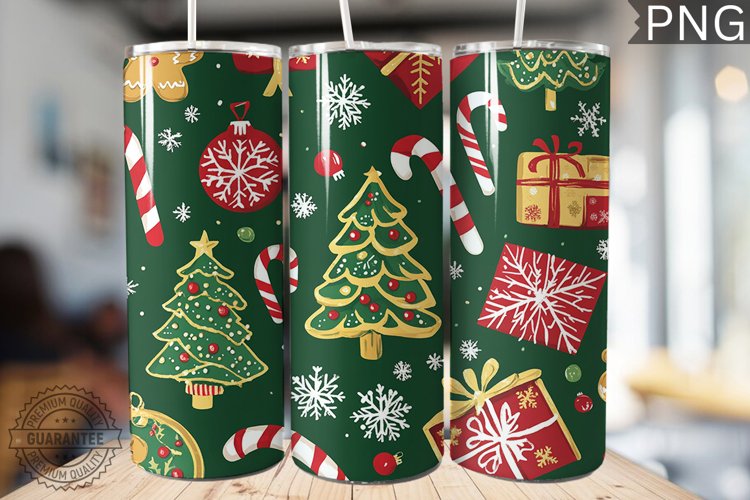 Christmas Tumbler Wrap Image 11