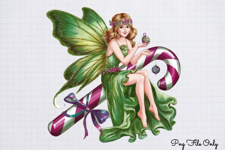 Christmas Fairies Clipart PNG