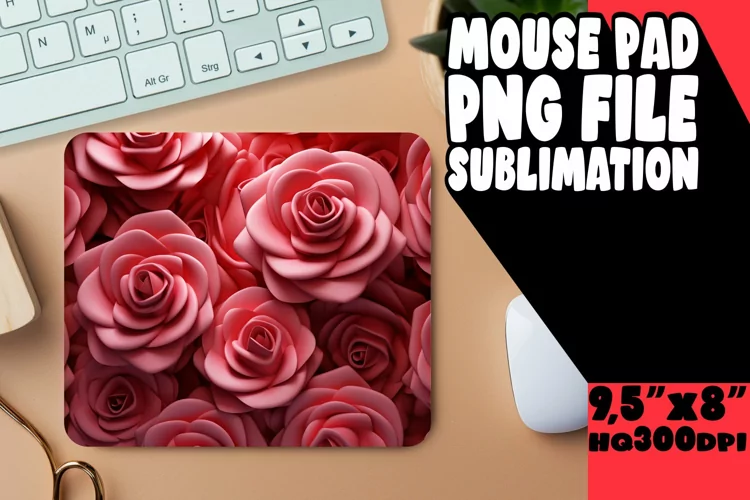 Unique 3D Floral Patterns