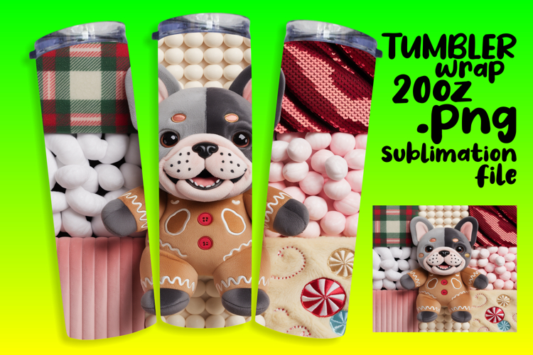 Christmas Tumbler Wrap Image 3