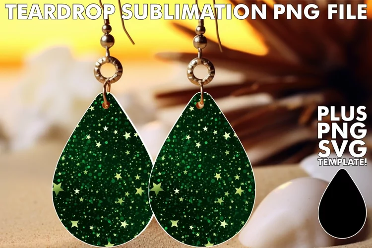 Starry Glimmer: Luxury Star Pattern Earrings