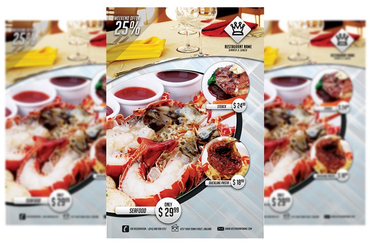 Restaurant Flyer example image 1