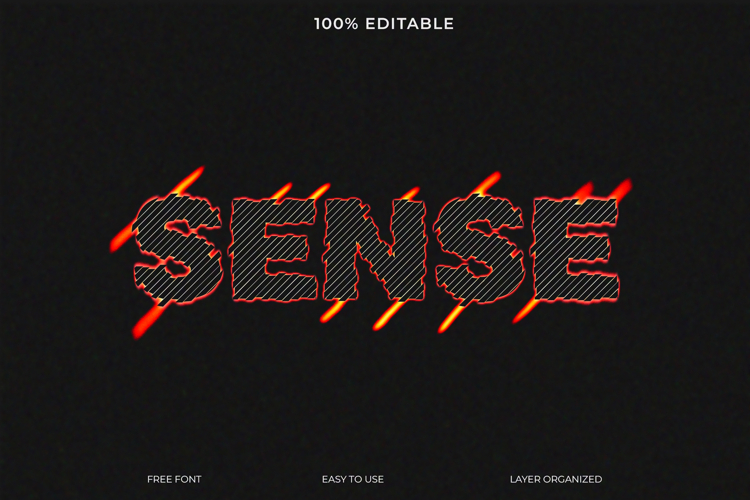 Metal Text Effect