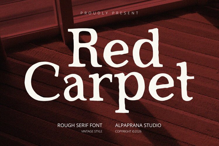 Red Carpet - Serif Font example image 1