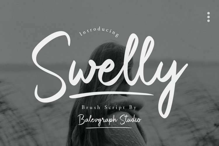 Swelly Brush Script example image 1