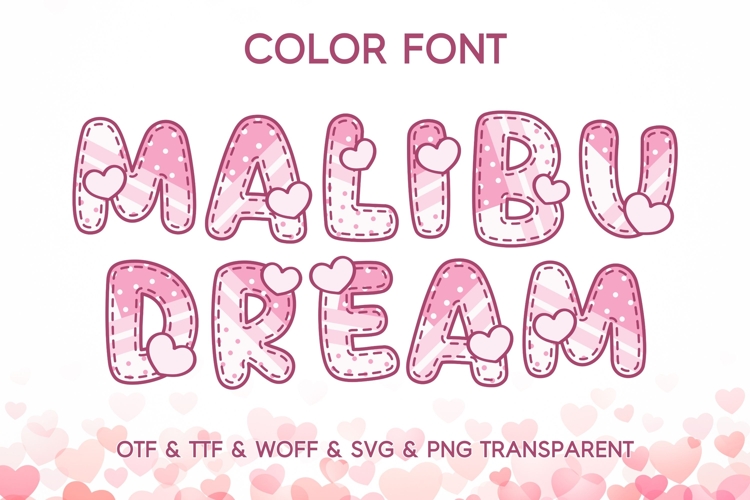 Malibu Dream - Color Font