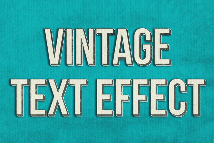 Vintage Text Effect example image 1