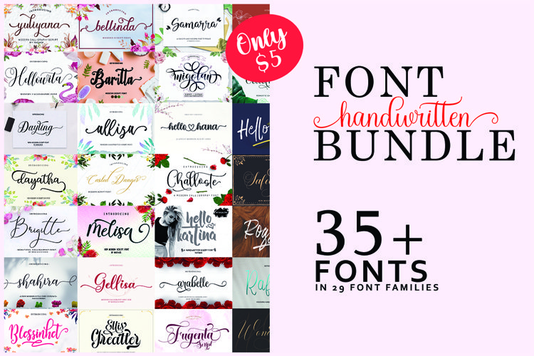Font Collection Bundle example image 1