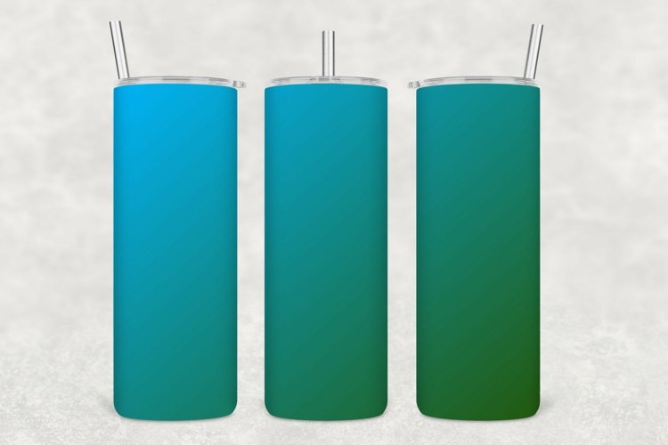 Aqua Blue Tumbler Wrap Sublimation