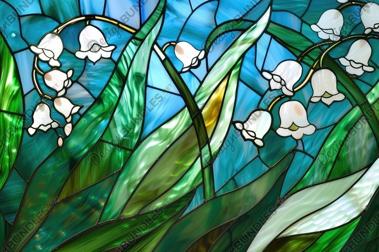 Stained Glass Texture Image 10