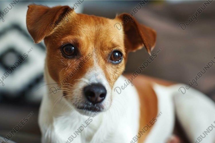 Adorable jack russell terrier portrait example image 1