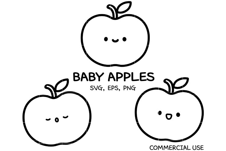 Cute Apple Clipart