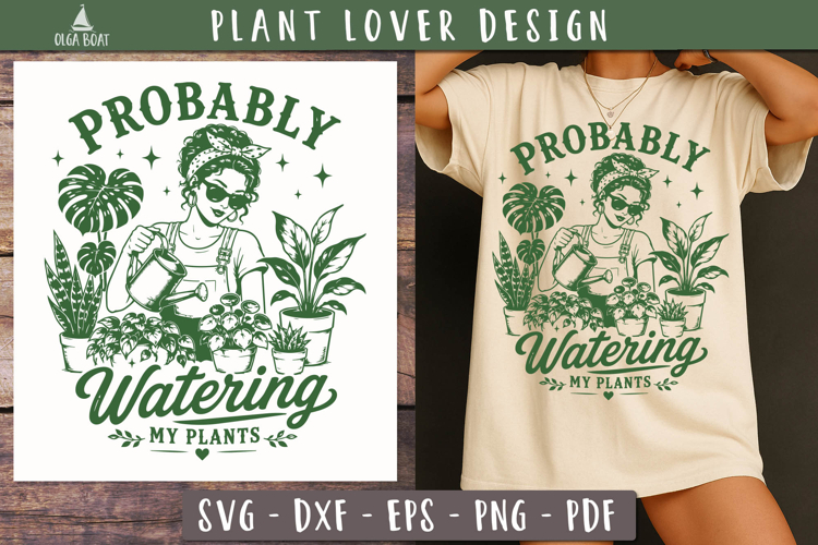 Watering Plants Clipart Image 21