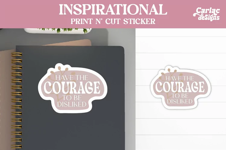 Motivational Sticker, Inspirational Sticker
