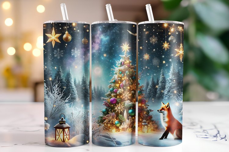 Christmas Tumbler Wrap